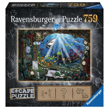 Excape puzzle sous l'eau