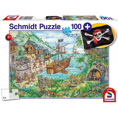 Puzzle 100 p Baie aux Pirates