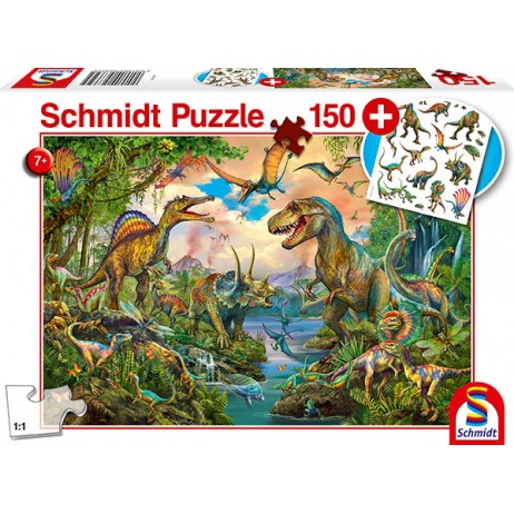 Puzzle 150 p Dinos (Tatouage)