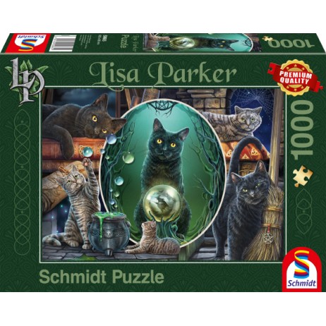 Puzzle 1000 p Parker Chats magiques