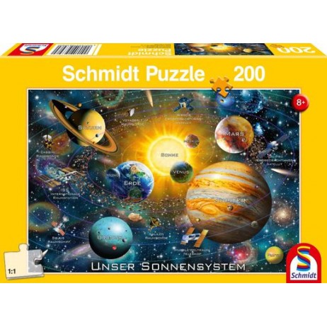 Puzzle 200 p Notre système solaire 