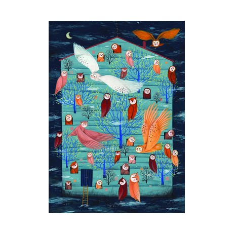 Puzzle 1000 p Owl Tales D toys