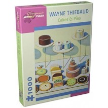 Puzzle 1000 p Waye Thiebaud Cakes and Pie