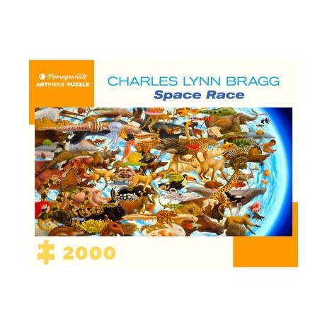 Puzzle 1000 p Space Race Charles Lynn Bragg