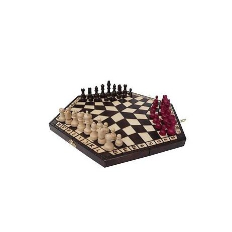 Échecs 3 Joueurs 35cm