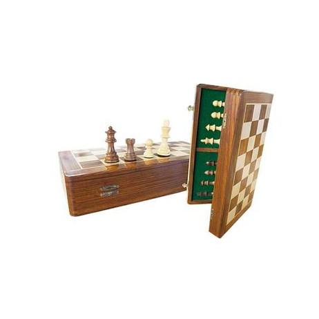 Echecs pliable 35cm palissandre