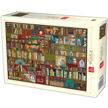 Puzzle 1000p Pattern bookshelf D toys