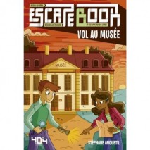 Escape book enfant vol au musée