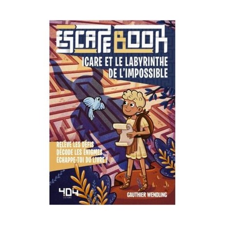 Escape book icare et le labyrinthe de l'impossible