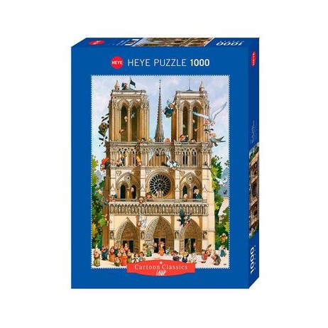 Puzzle 1000p Vive Notre Dame Heye