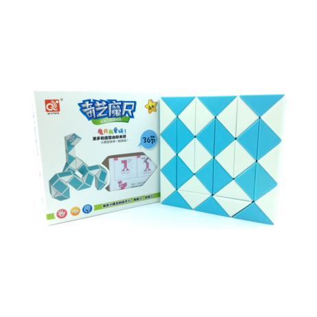 Snake QiYi 36 Blocs Bleu