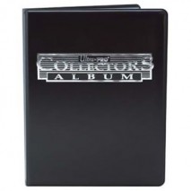 Portfolio A4 180 Cartes Collector Noir