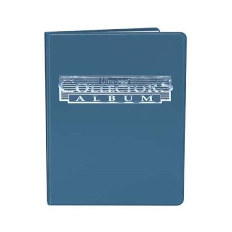 Portfolio A4 180 Cartes Collector Bleu