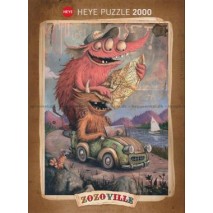 Puzzle 2000p Road Trippen Heye