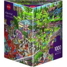 Puzzle 1000p Party Cats Heye