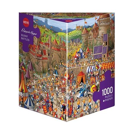 Puzzle 1000p Bunny Battles Heye