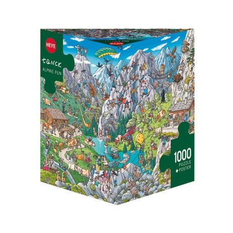 Puzzle 1000p Alpine Fun Heye