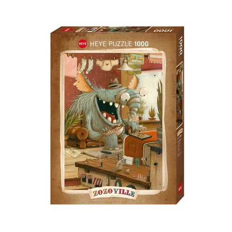 Puzzle 1000p Laundry Day Heye