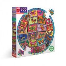 Puzzle 500p Vintage Butterflies