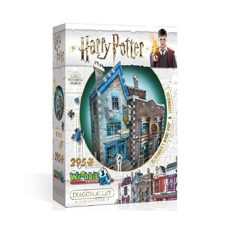 Puzzle 3D HP Boutiques Olivander et Scribbulus