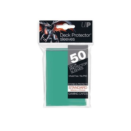 50 sleeves standard aqua