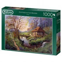 Puzzle Cottage in the wood 1000 pièces