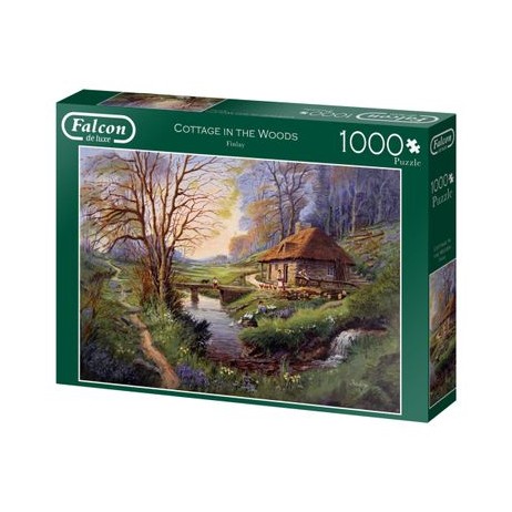 Puzzle Cottage in the wood 1000 pièces