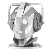 Doctor Who Cyberman Head Metal Earth