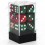 Chessex set de 12 dés 6 Gemini Or Vert Rouge