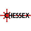 Chessex set de 12 Dés 6 Transparent Sarcelle/Blanc
