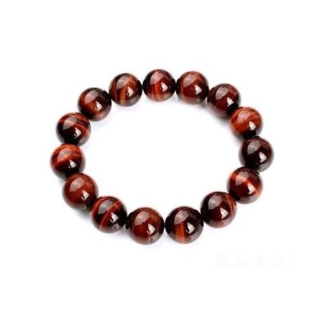 Bracelet Mala en Oeil de Taureau