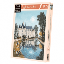 Puzzle Bois 150 Pièces Azay Le Rideau Delacroix