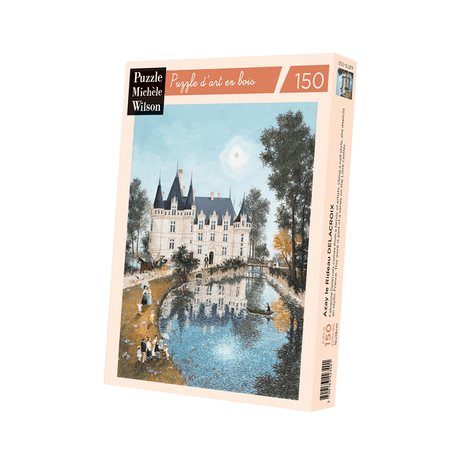 Puzzle Bois 150 Pièces Azay Le Rideau Delacroix