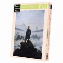 Puzzle Bois 80 Pièces Le Promeneur Friedrich