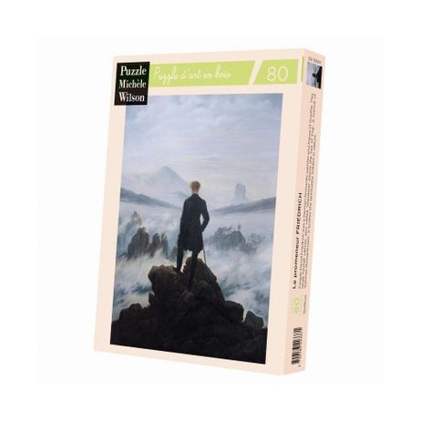 Puzzle Bois 80 Pièces Le Promeneur Friedrich