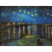 Puzzle Bois 150 Pièces Nuit étoilée sur le Rhône