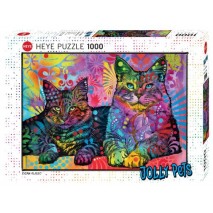 Puzzle 1000 p Devoted 2 cats