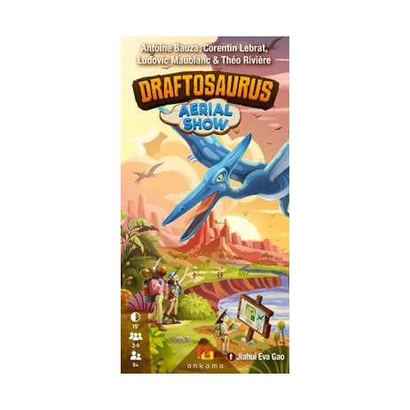 Draftosaurus aerial show