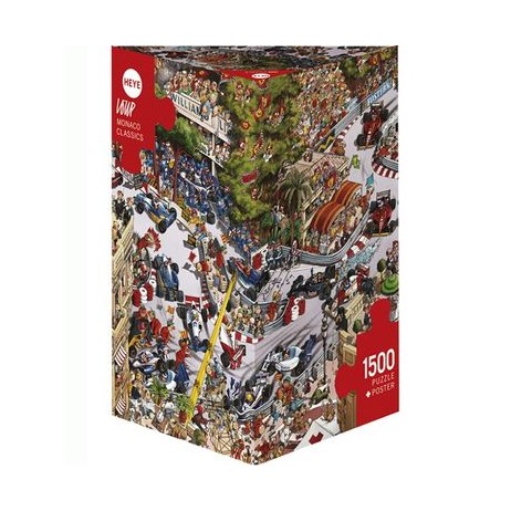 Puzzle 1500 p Triangular Monaco Classic Loup