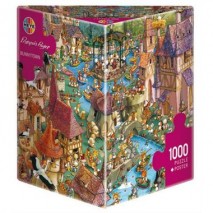 Puzzle 1000 p Bunny Town Humour Heye