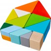 Jeu d'assemblage en 3D cube Tangram