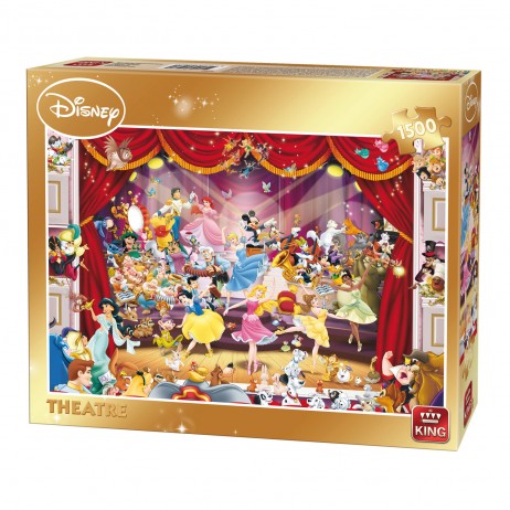 Puzzle 1500p Théâtre King Disney