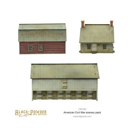 Américan Civil War Scenery Pack