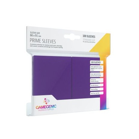 Gamegenic 100 matte sleeves Prime Purple