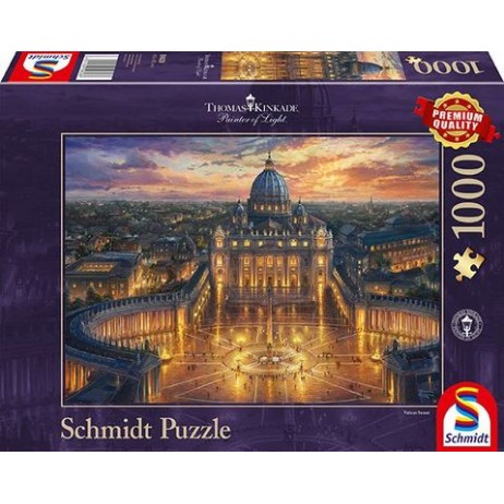 Puzzle 1000 p Vatican Kinkade Schmidt