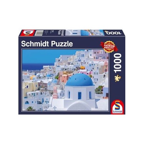 Puzzle 1000 p Santorini archipel des cyclades Schmidt