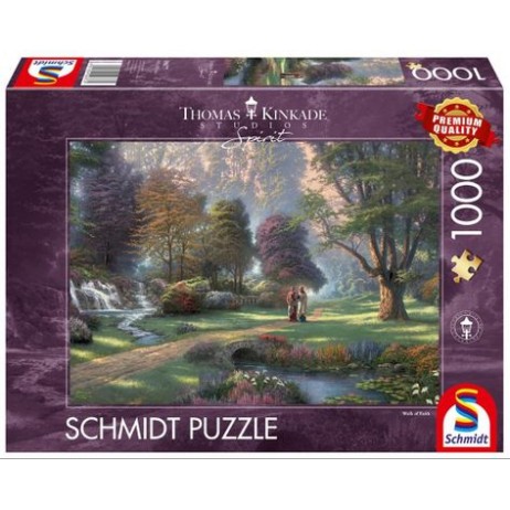 Puzzle 1000 p Kinkade Chemin