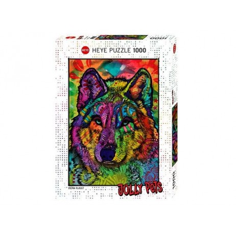Puzzle 1000P Jolly Pets Wolfs soul Heye