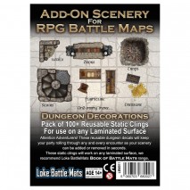 Add-on scenery for RPG battle maps