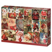 Puzzle vintage Santa's 2000pcs